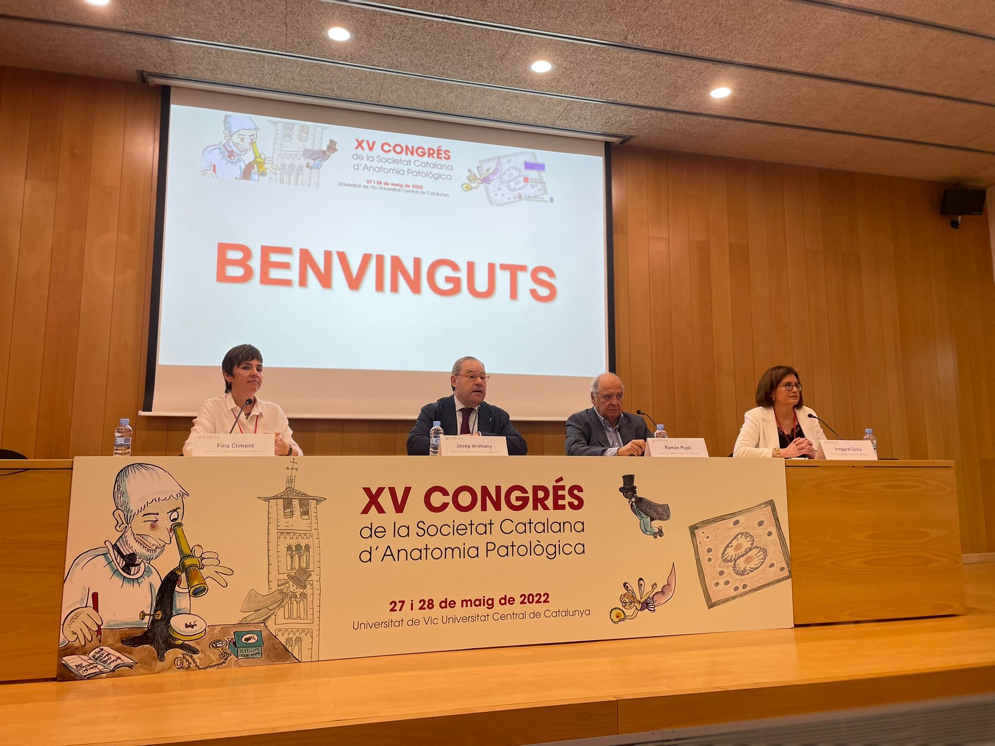 Inauguración del XV Congreso de la Sociedad Catalana de Anatomia Patológica