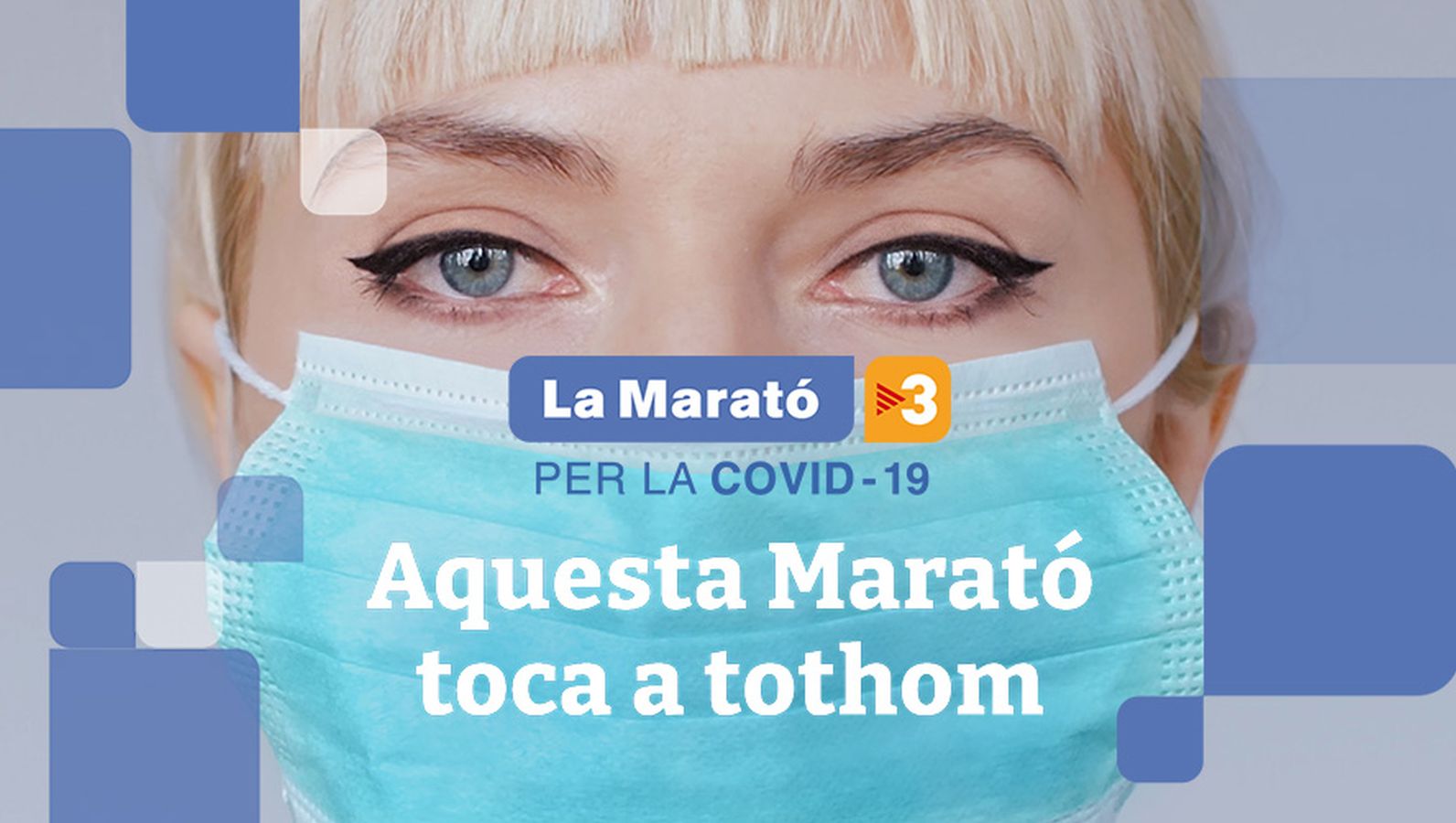Cartel de la Maratón de TV3